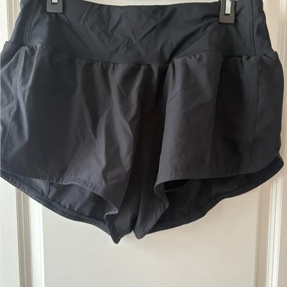 3 Piece Women's Black Running Shorts - Picture 4 of 9